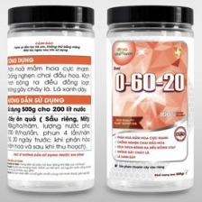 Phân Bón Lá NPK 0-60-20 Nhập Khẩu Thổ Nhĩ Kỳ 